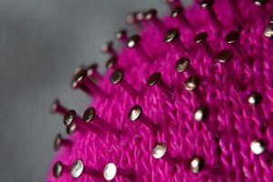 Pins Cloth Pattern Design Stitch 