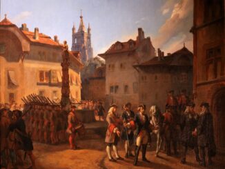 L'arrestation du major Davel, par François Bonnet.